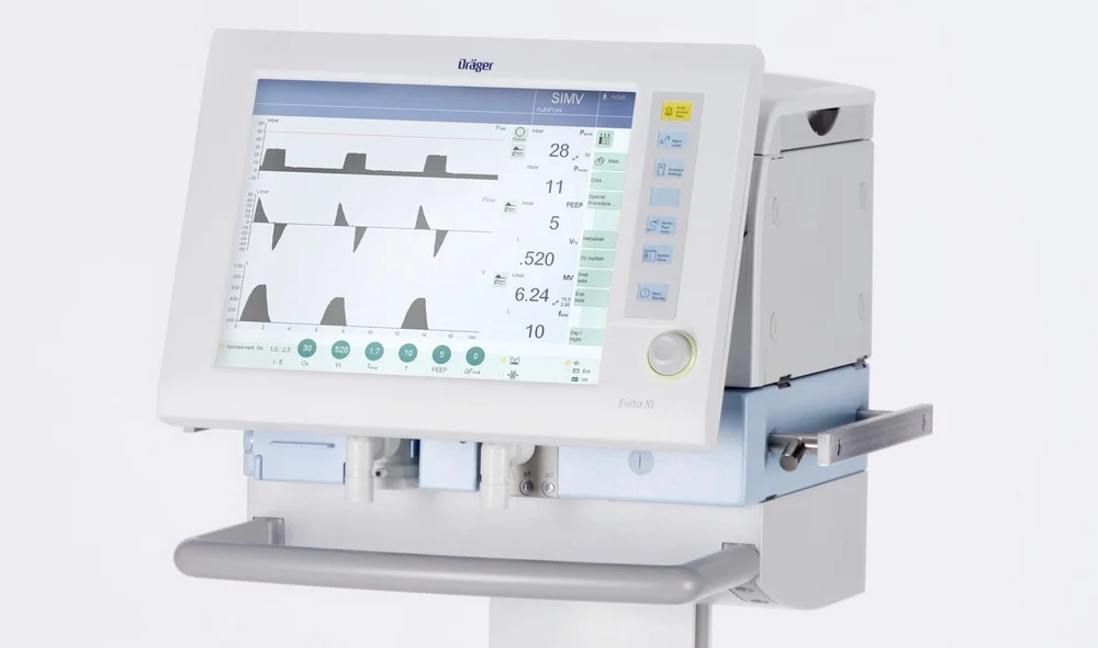 Refurbished Drager Evita Xl Ventilator